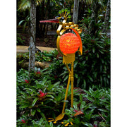 Lighted Heron Garden Statue