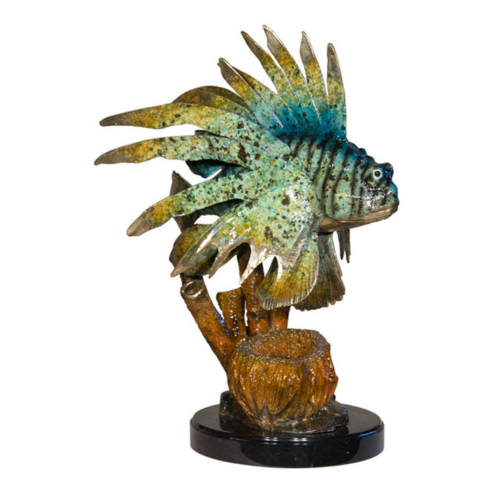 Lion Fish Tabletop Sculpture