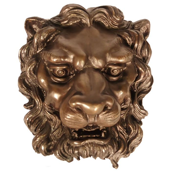 Lion Head Wall Fountain- Bronze