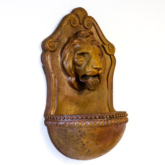 Aged Lion Wall Fountain