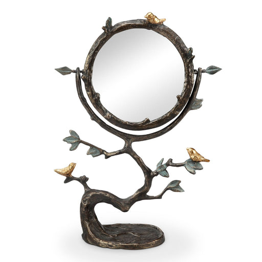 Little Birds on Branch Table Mirror by San Pacific International/SPI Home