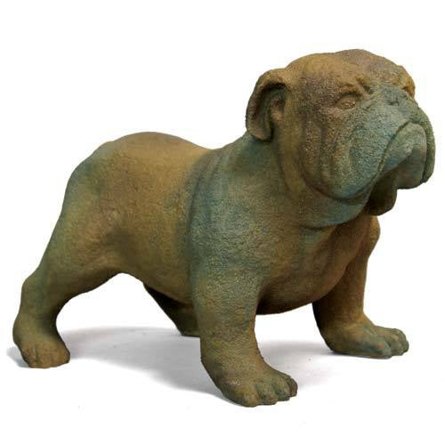 Little Bulldog Garden Statue