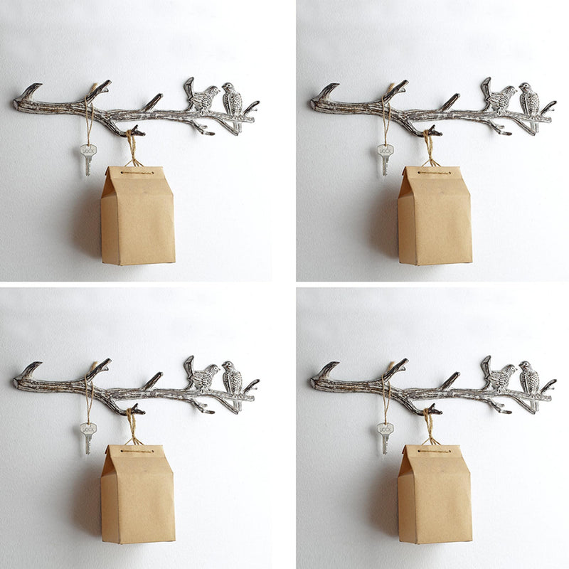 Little Lovebirds Key Hooks, Set of 4 by San Pacific International/SPI Home