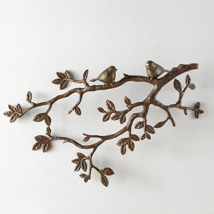 Little Lovebirds on Branch Wall Hanging by San Pacific International/SPI Home