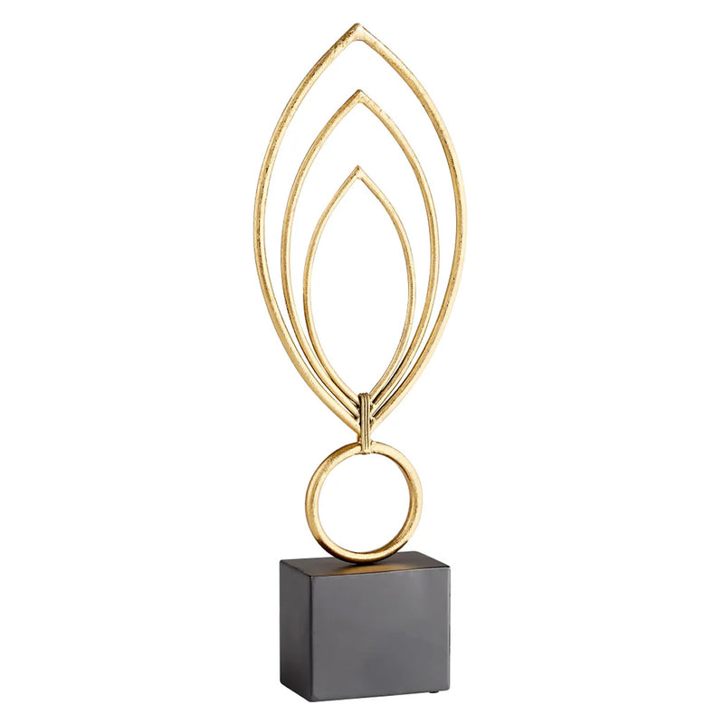 Loft Beauty Tabletop Sculpture-Gold