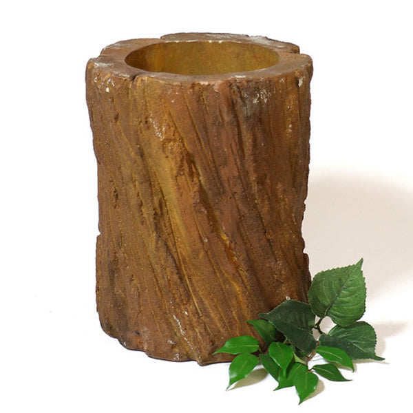 Log Outdoor Planter