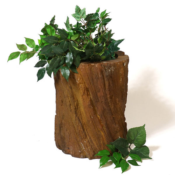 Log Outdoor Planter