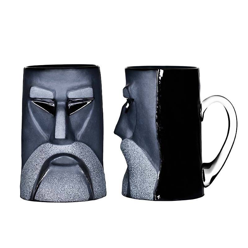 Loke Beer Mug- Black by Mats Jonasson