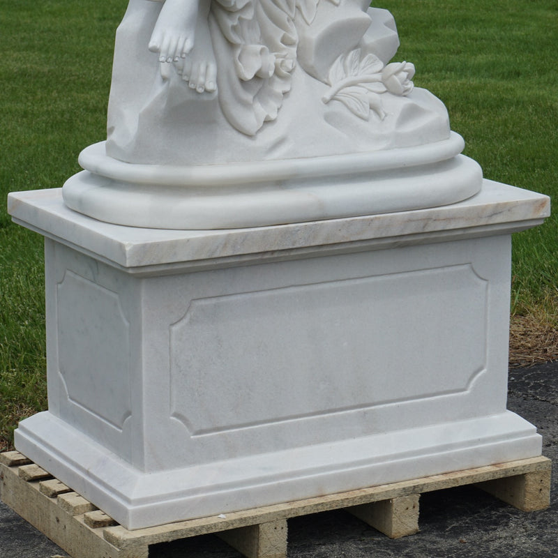 Large Love & Psyche Marble Sculpture