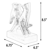 Loving Hands Sculpture Dimensions