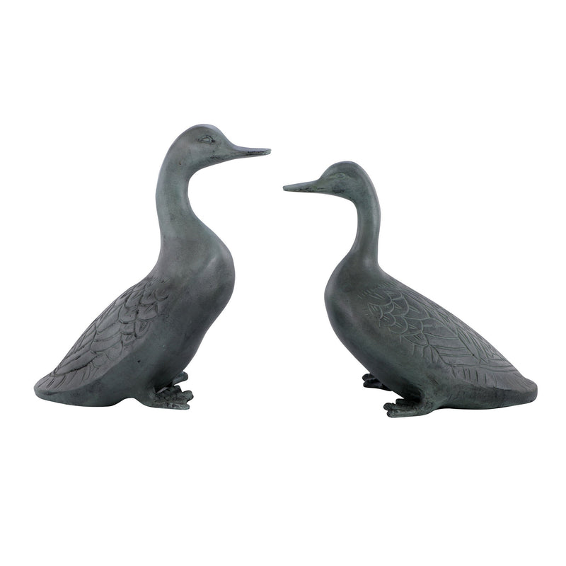Lucky Duckies Garden Statue Pair