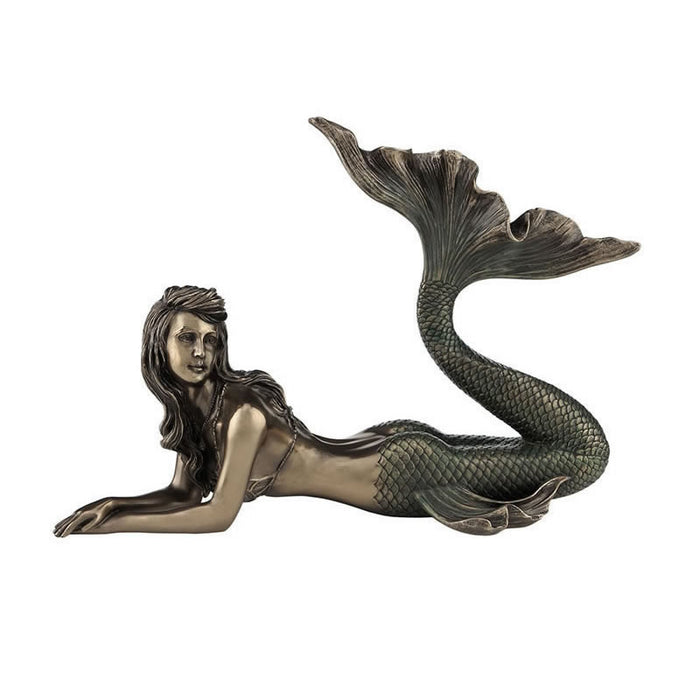Lying Mermaid Statue