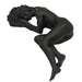 Lying Nude Female Sculpture, Black