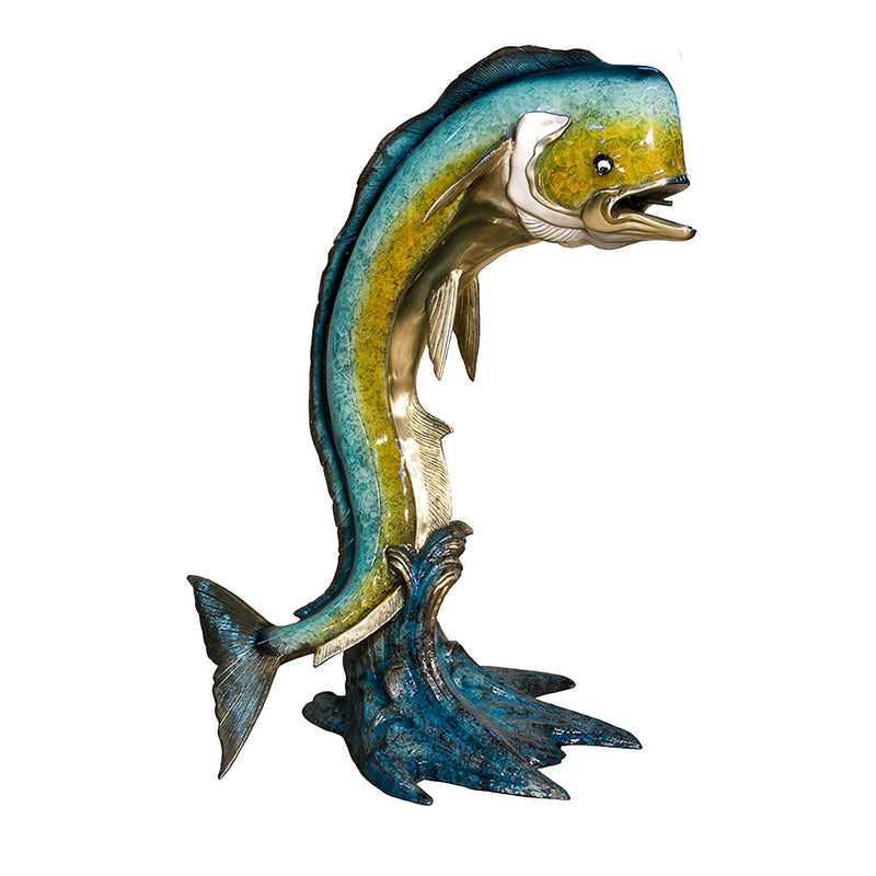 Dorado Mahi-Mahi Fish Fountain- 84 Inch