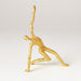 Male Dancer Gold Pose Sculpture