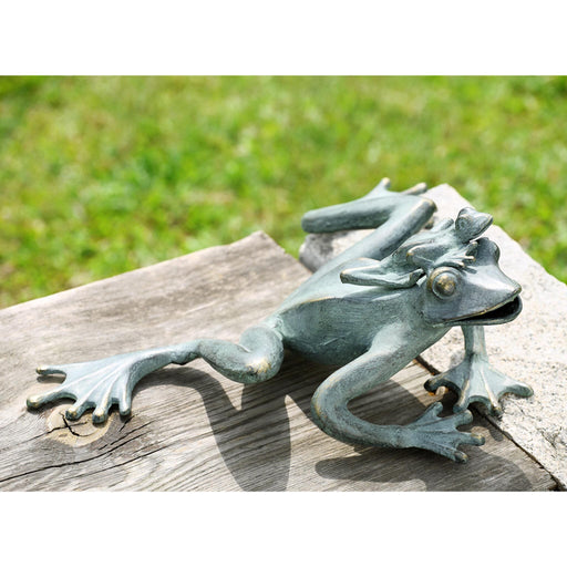 Mama and Baby Garden Frogs Statue by San Pacific International/SPI Home