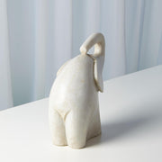 Marble Elephant Sculptures Trunk Up 3