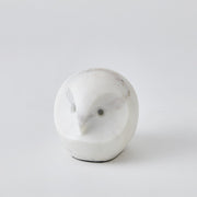 Marble Owl Sculpture