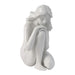 Mariella- Nude Female Statue, Glazed