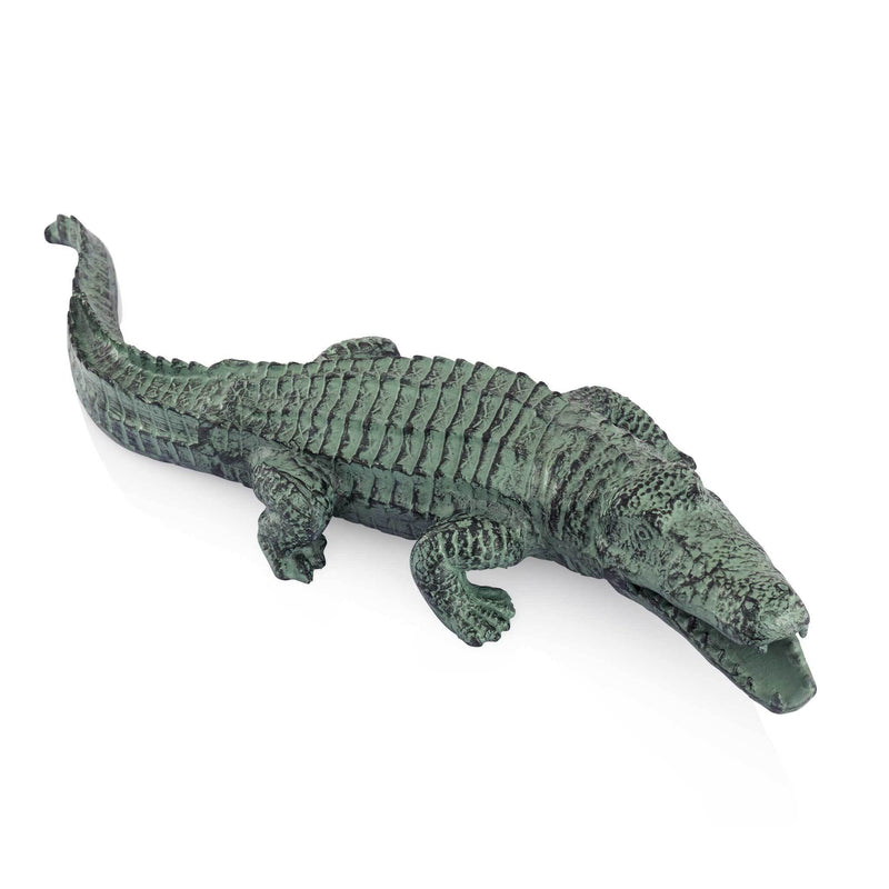 Mean Old Alligator Garden Statue