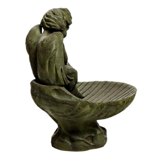 Meditating Bird Bath