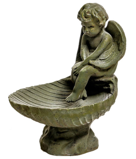 Meditating Bird Bath