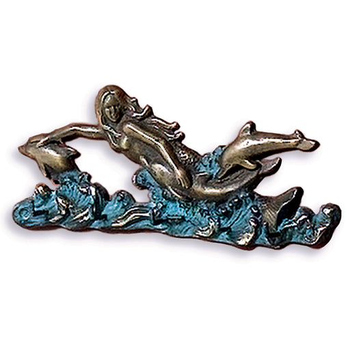 Mermaid and Dolphin Wall Key Hook by San Pacific International/SPI Home