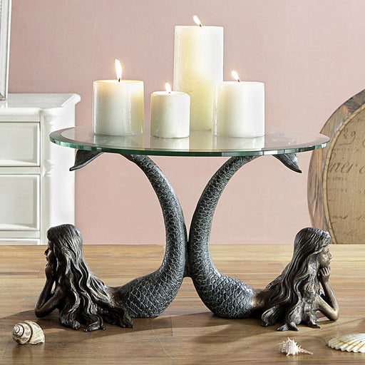 Mermaid Duet Table Server or Candleholder by San Pacific International/SPI Home