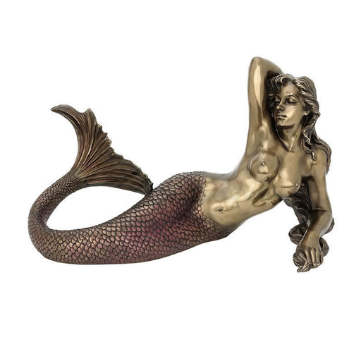 Mermaid Lying Back Statue
