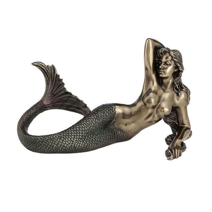 Mermaid Lying Down Statue