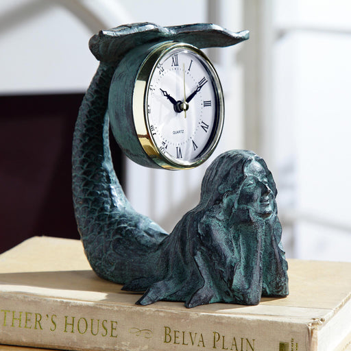 Mermaid Table Clock by San Pacific International/SPI Home