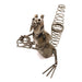 Metal Squirrel Statue Recycled Metal