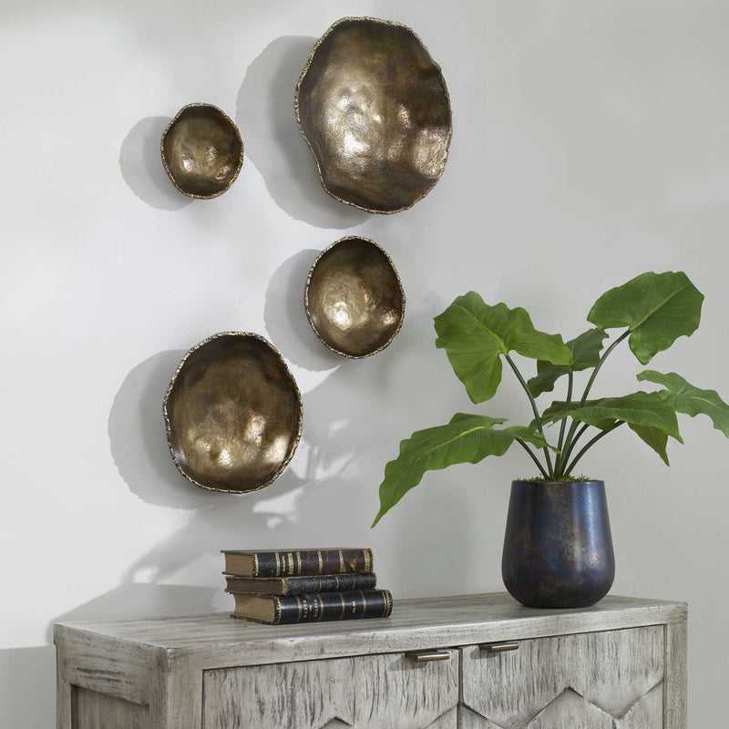 Eclectic Orbs Metal Wall Art Set