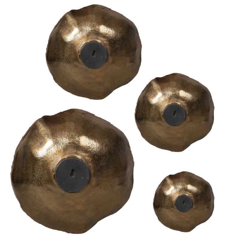 Eclectic Orbs Metal Wall Art Set
