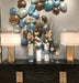 Modern Art Glass Wall Display Ideas