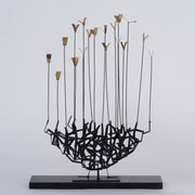 Modern Bird Flock Sculpture 2