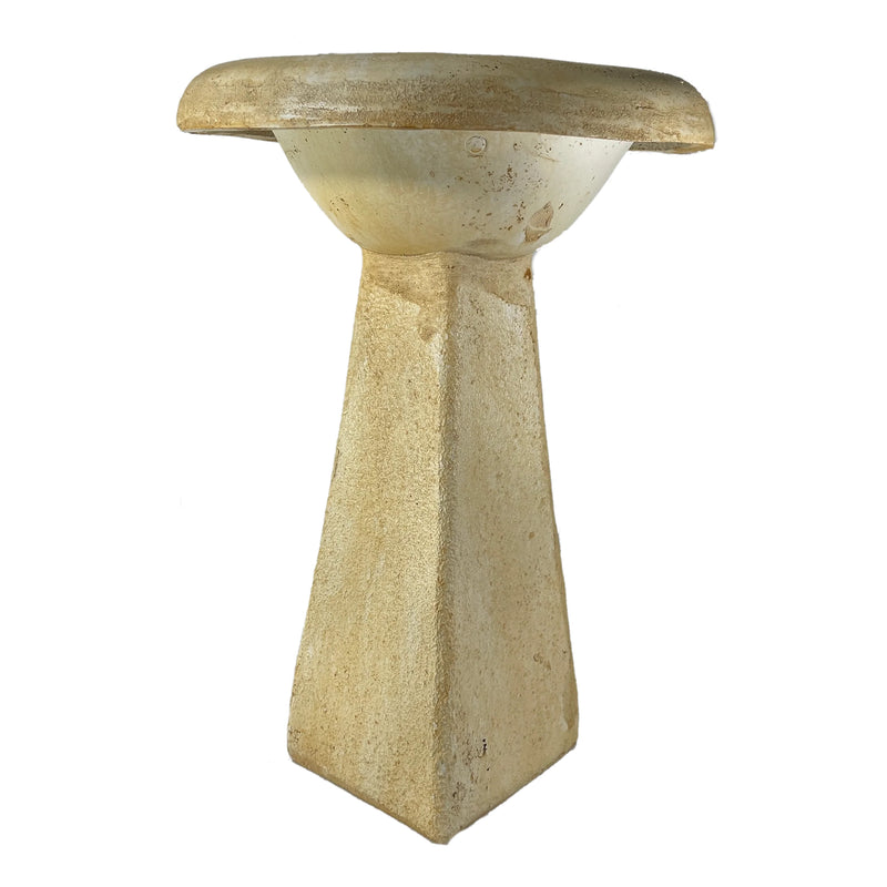 Modern Bird Bath- 24 Inch
