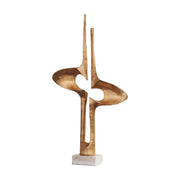 Modern Brother Sister Sculpture
