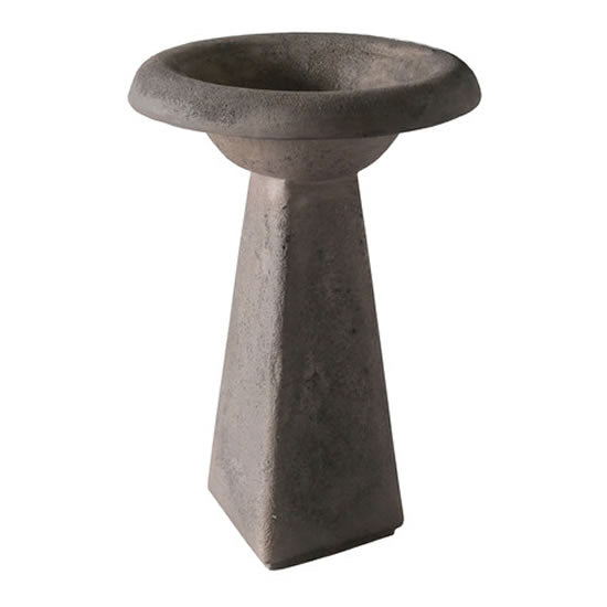 Modern Bird Bath- 24 Inch