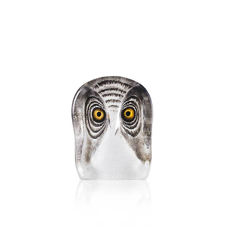 Modern II Crystal Owl-Small by Mats Jonasson
