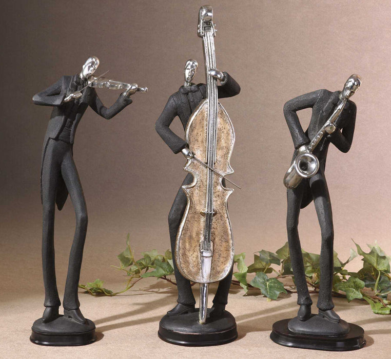 Modern Musicians Sculpture Set 3