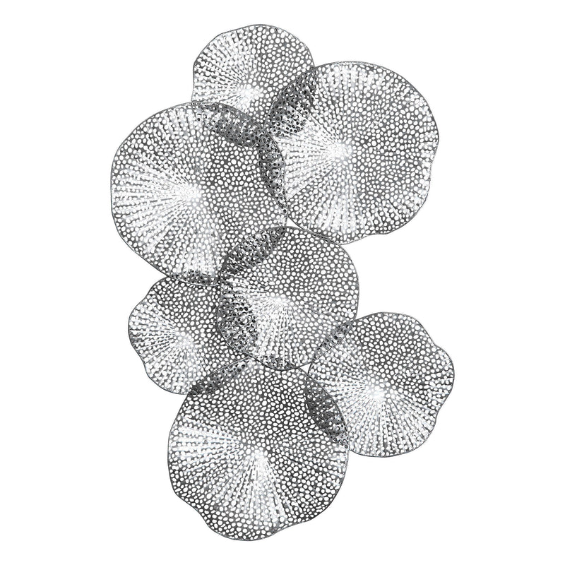 Pierced Orbs Metal Wall Art