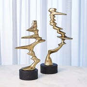 Modern Wind Blown Sculpture