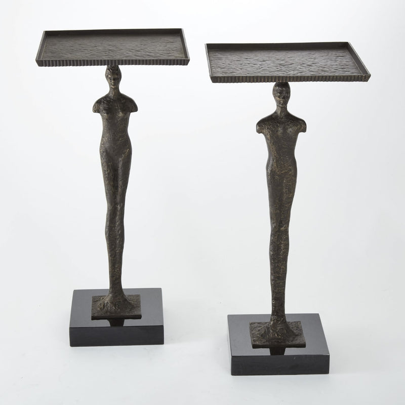 Modern Man And Woman End Table