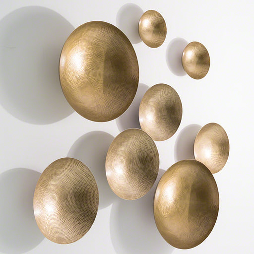 Modern Metal Wall Bowls Brass