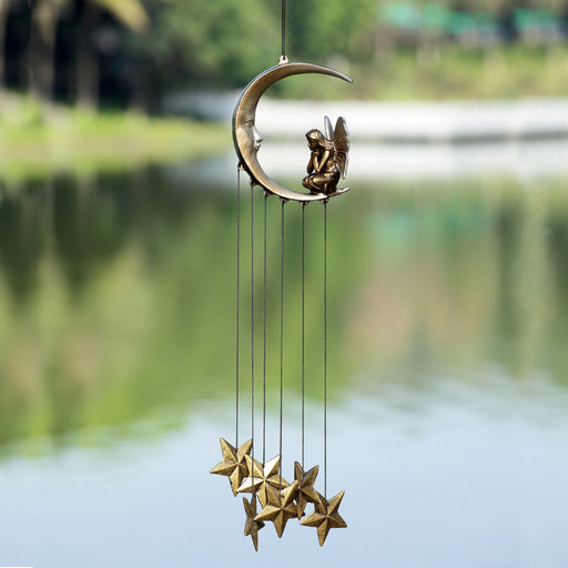Moon and Fairy Wind Chime by San Pacific International/SPI Home