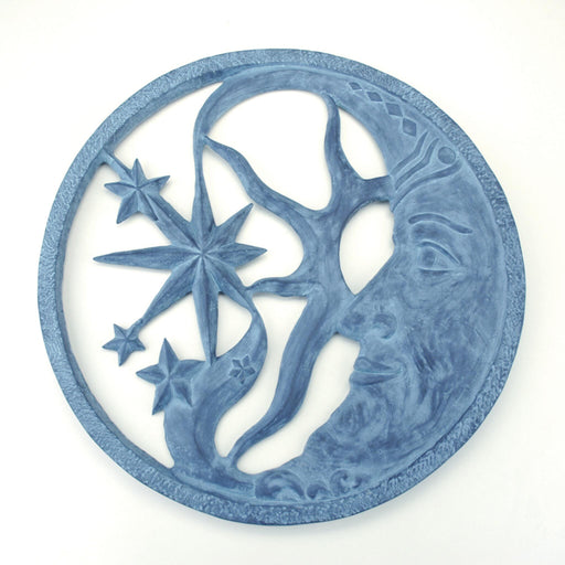 Moon and Star Wall Plaque by San Pacific International/SPI Home