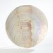Murano Glass Charger Ivory White