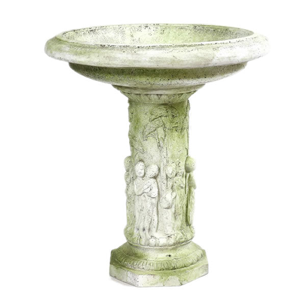 Musical Cherubs Bird Bath