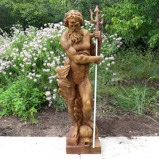 Neptune with Trident Statue